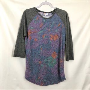 LulaRoe Irma shirt Aztec print  size L